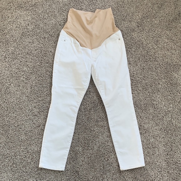 LOFT Petites The Maternity Skinny Jean Crop - Picture 6 of 13